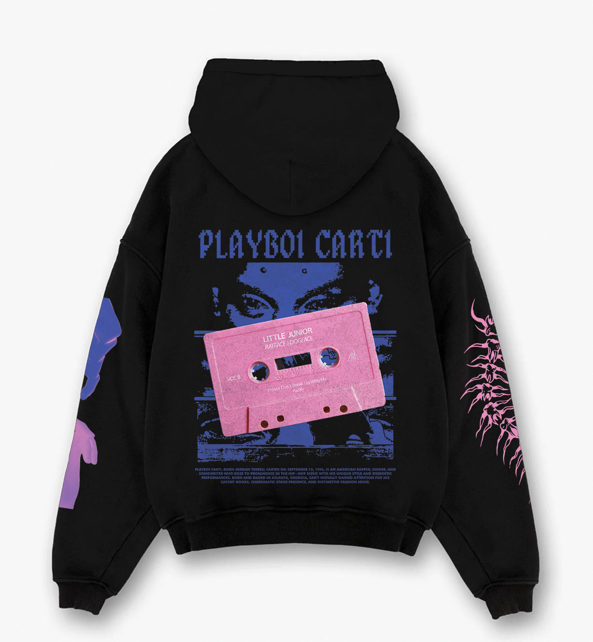 PlayBoi Carti Designed Oversized Hoodie – Bindas Apparel.