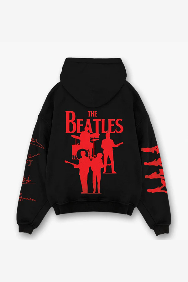The Beatles Designed Oversized Hoodie – Bindas Apparel.