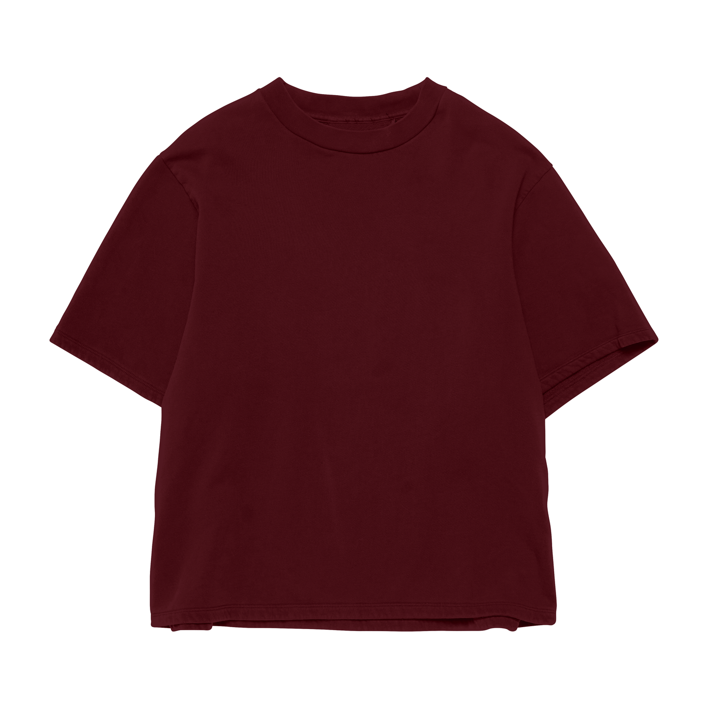 Maroon oversized Tee