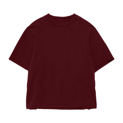 Maroon oversized Tee