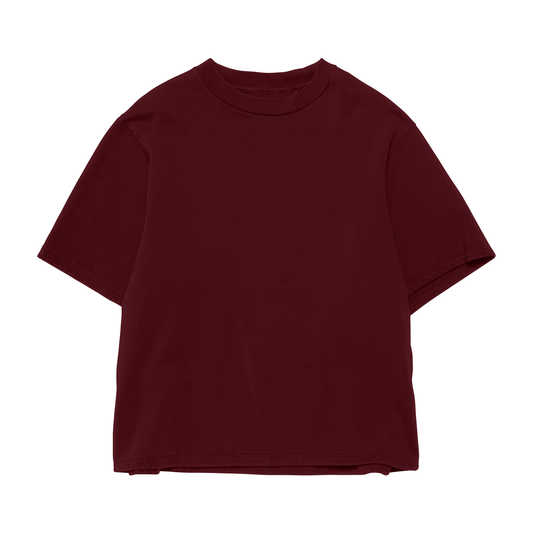 Maroon oversized Tee