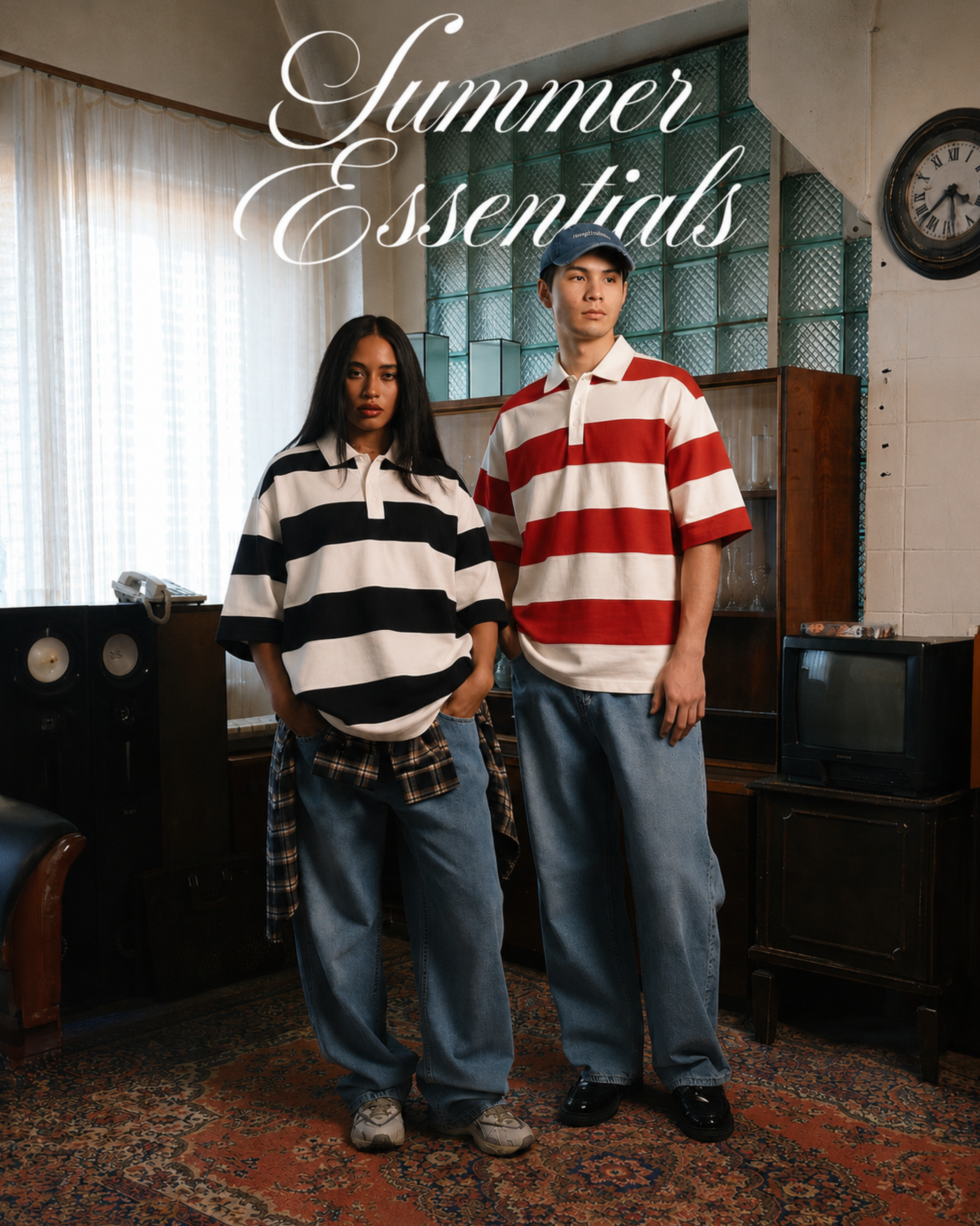 SUMMER STRIPED POLO