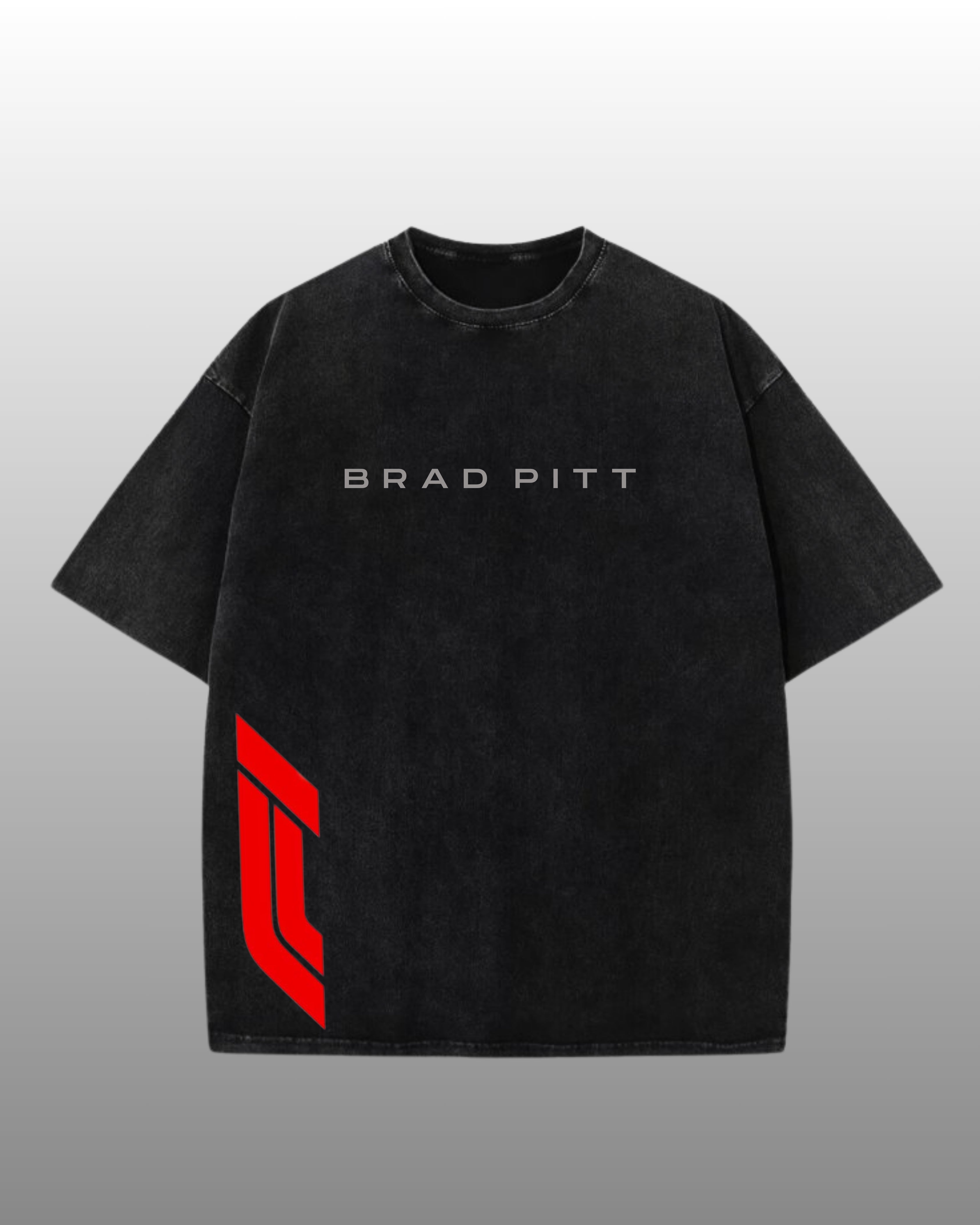 BRAD PITT (F1 - THE MOVIE)- ACIDWASH TEE