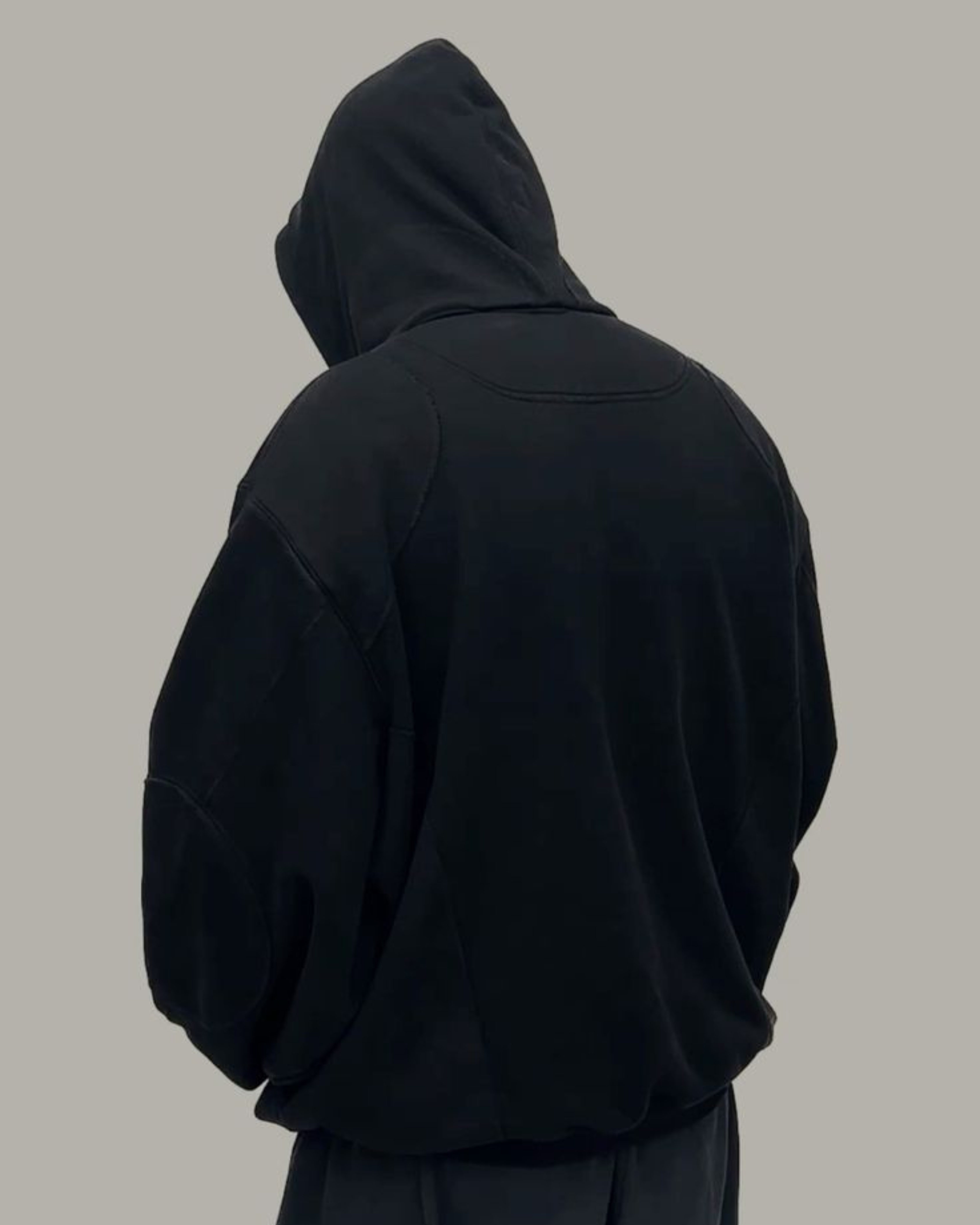 UNISEX OVERSIZED SOLID COLOR HOODIE