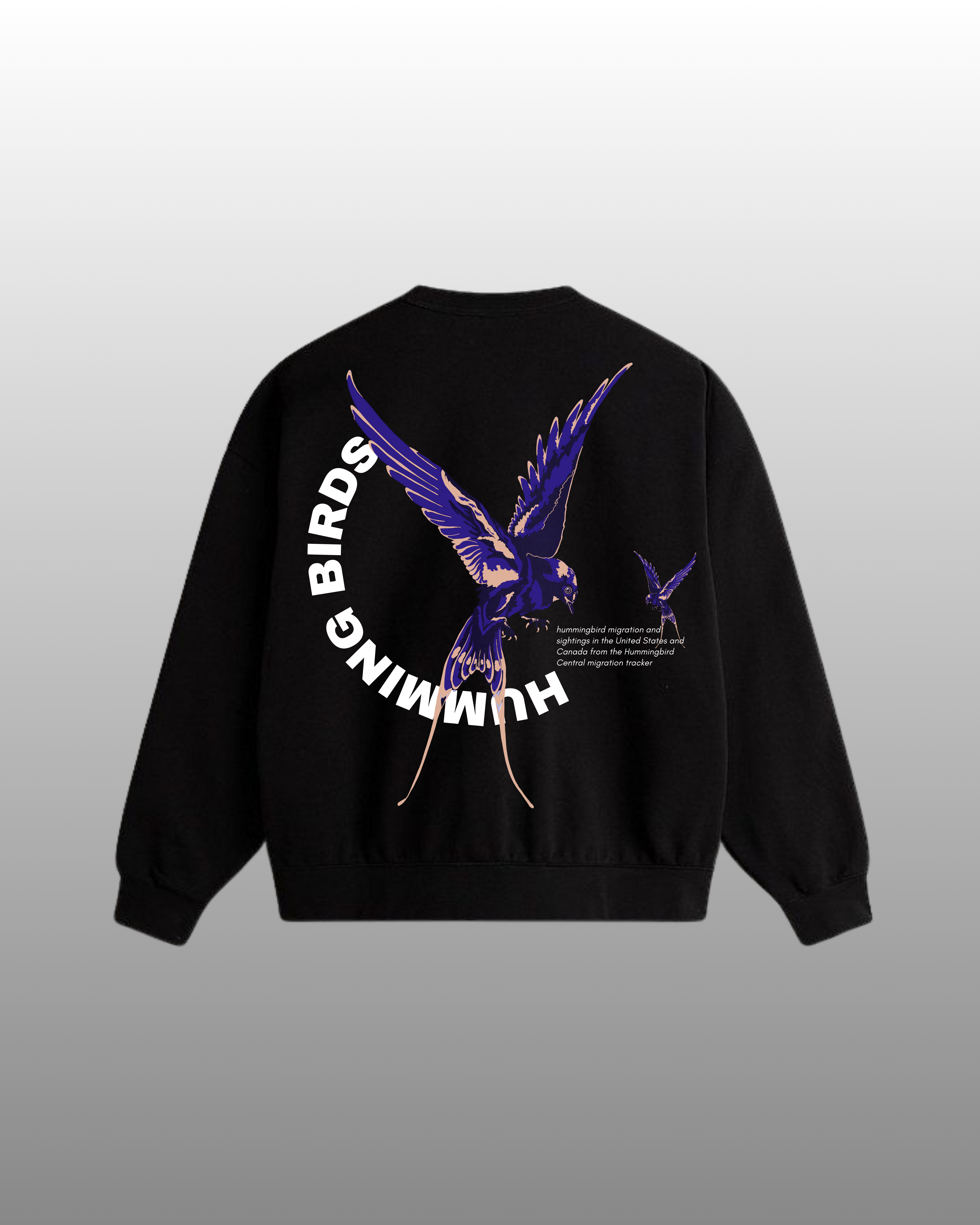 HUMMING BIRD - SWEATSHIRT OVERSIZED
