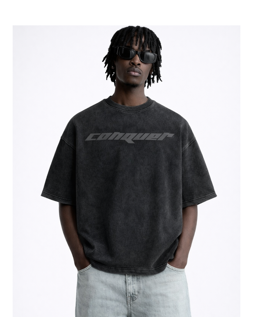 CONQUER | ACID WASH OVERSIZED