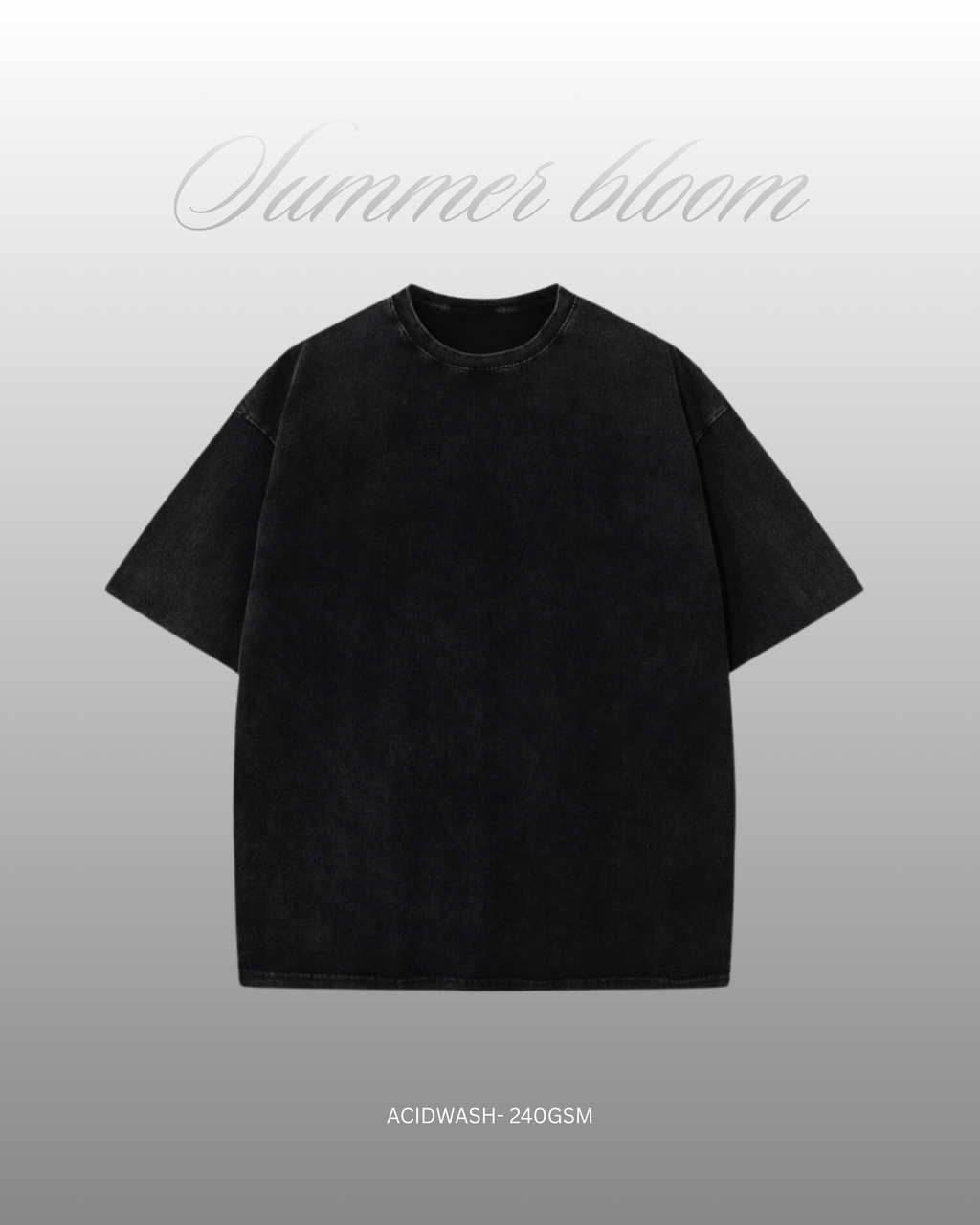 ACIDWASH HEAVYWEIGHT TEE | 240GSM