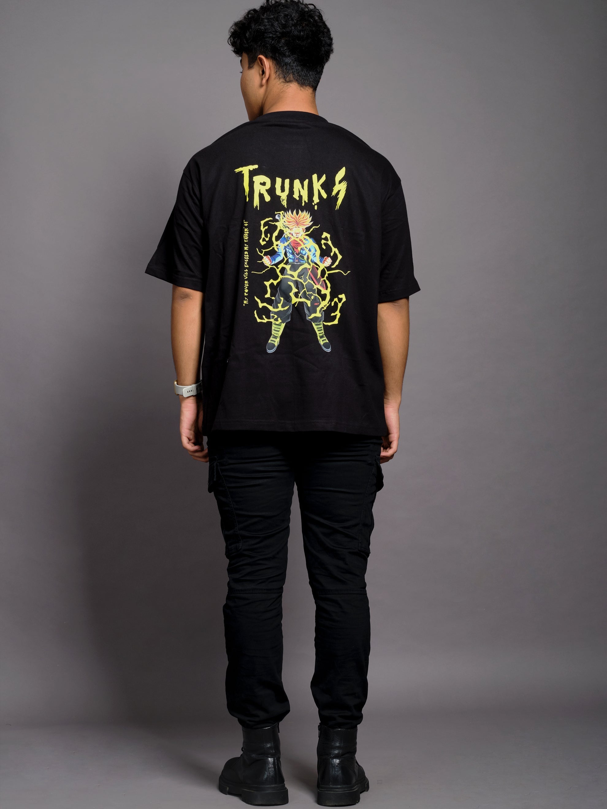 Trunks Designed Oversized Tee – Bindas Apparel.