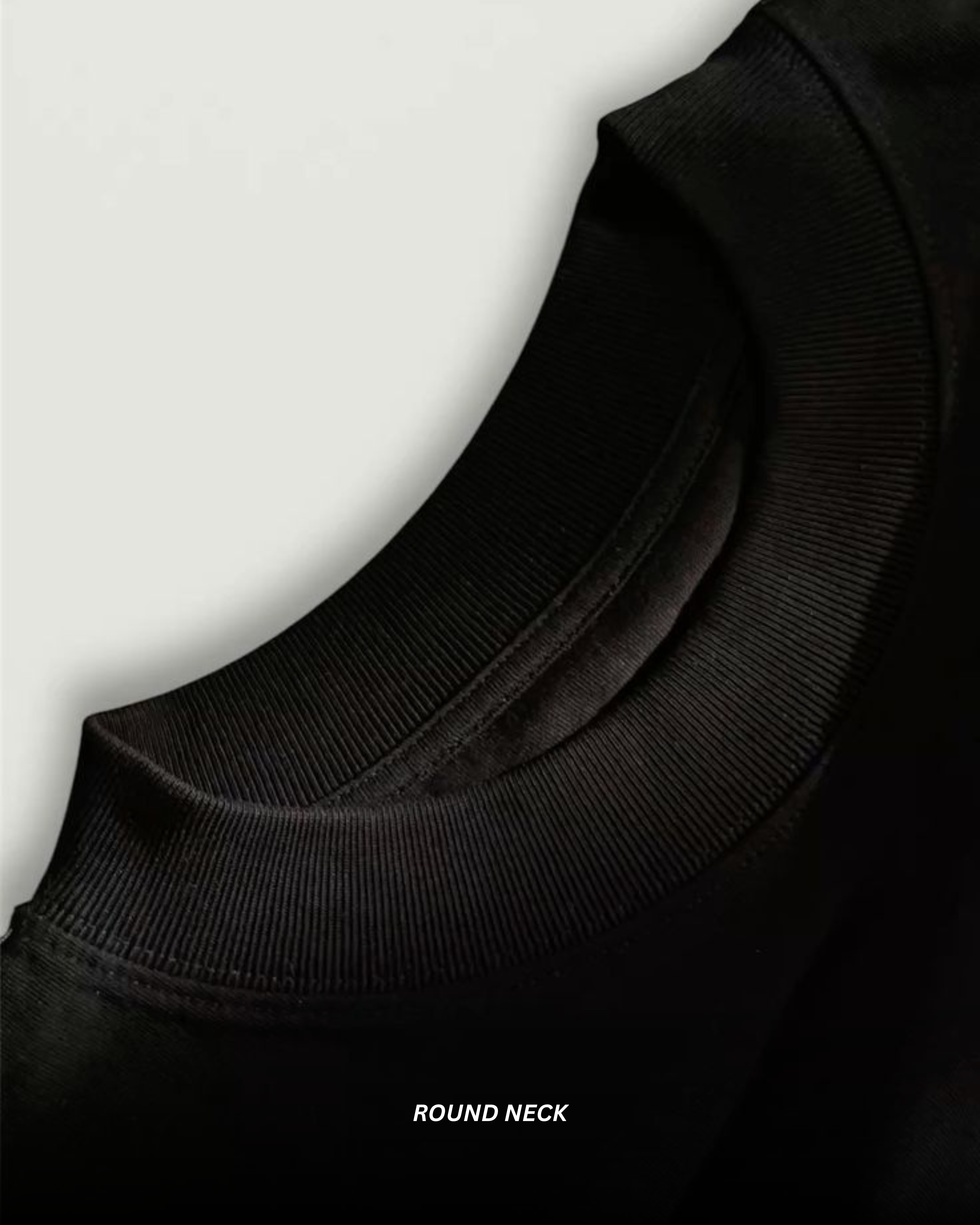 BLACK OVERSIZED T-SHIRT – 240 GSM