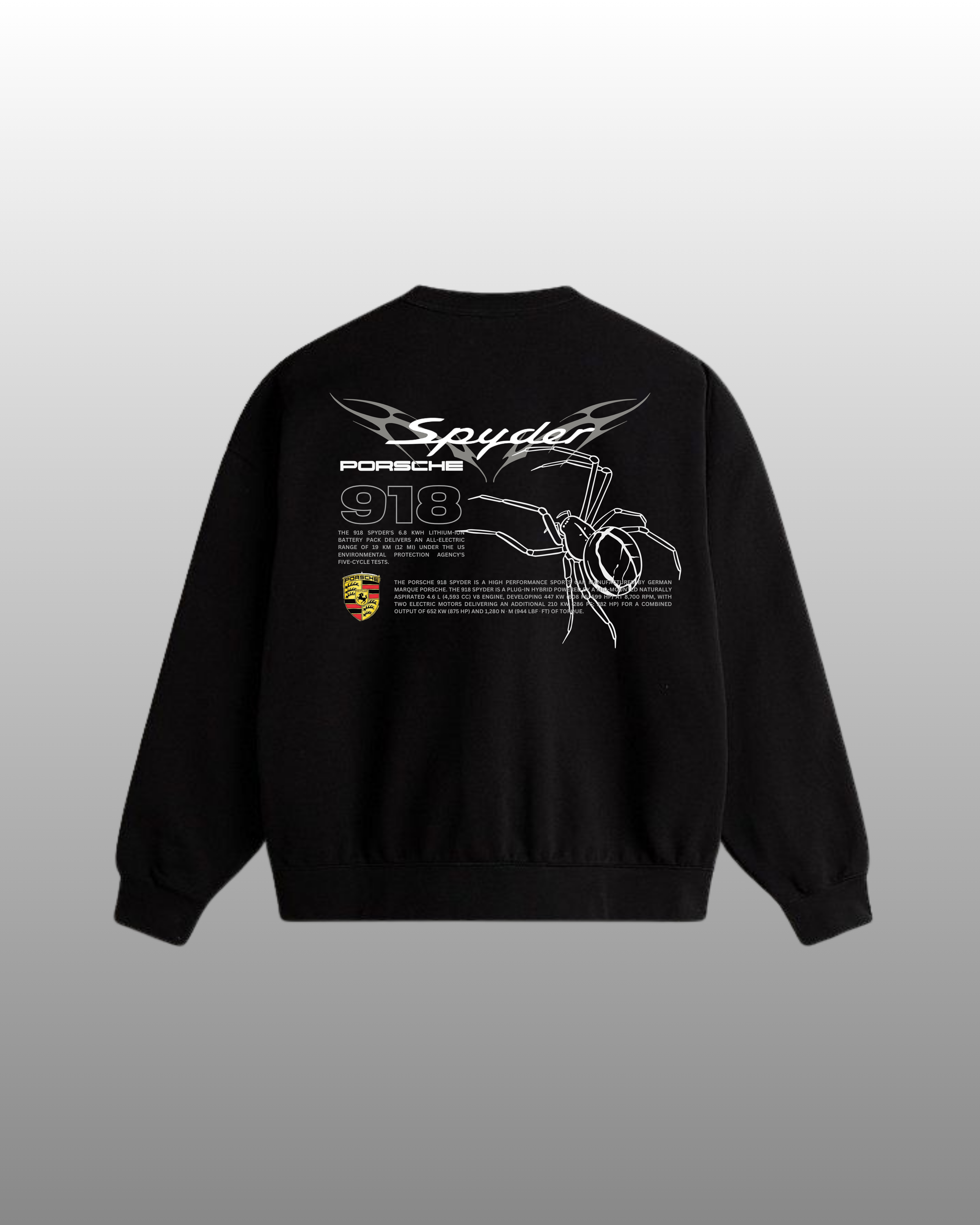 PORSCHE SPYDER 918 - SWEATSHIRT