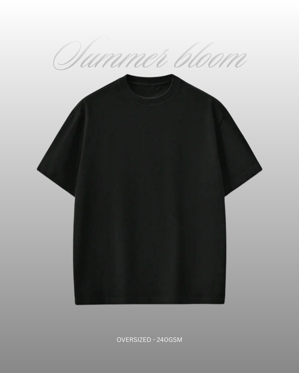 Black Heavyweight Tee