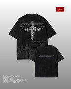 CONQUER ACIDWASH TEE OVERSIZED