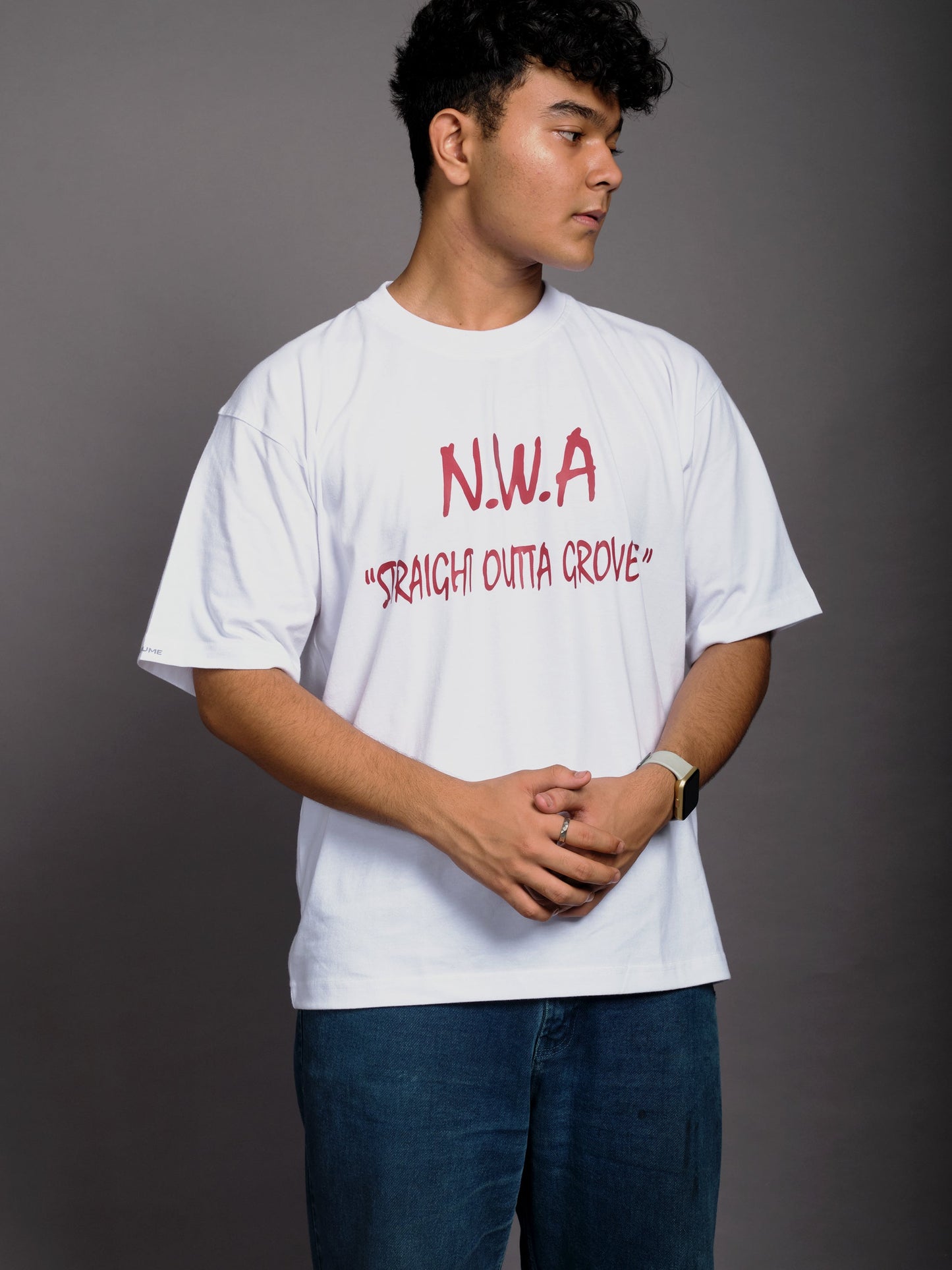 N.W.A Designed Oversized Tee
