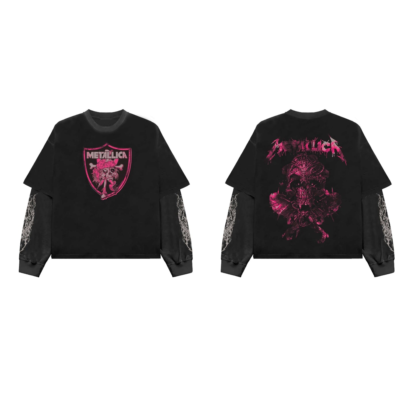 Metallica Designed LS Oversized Tee