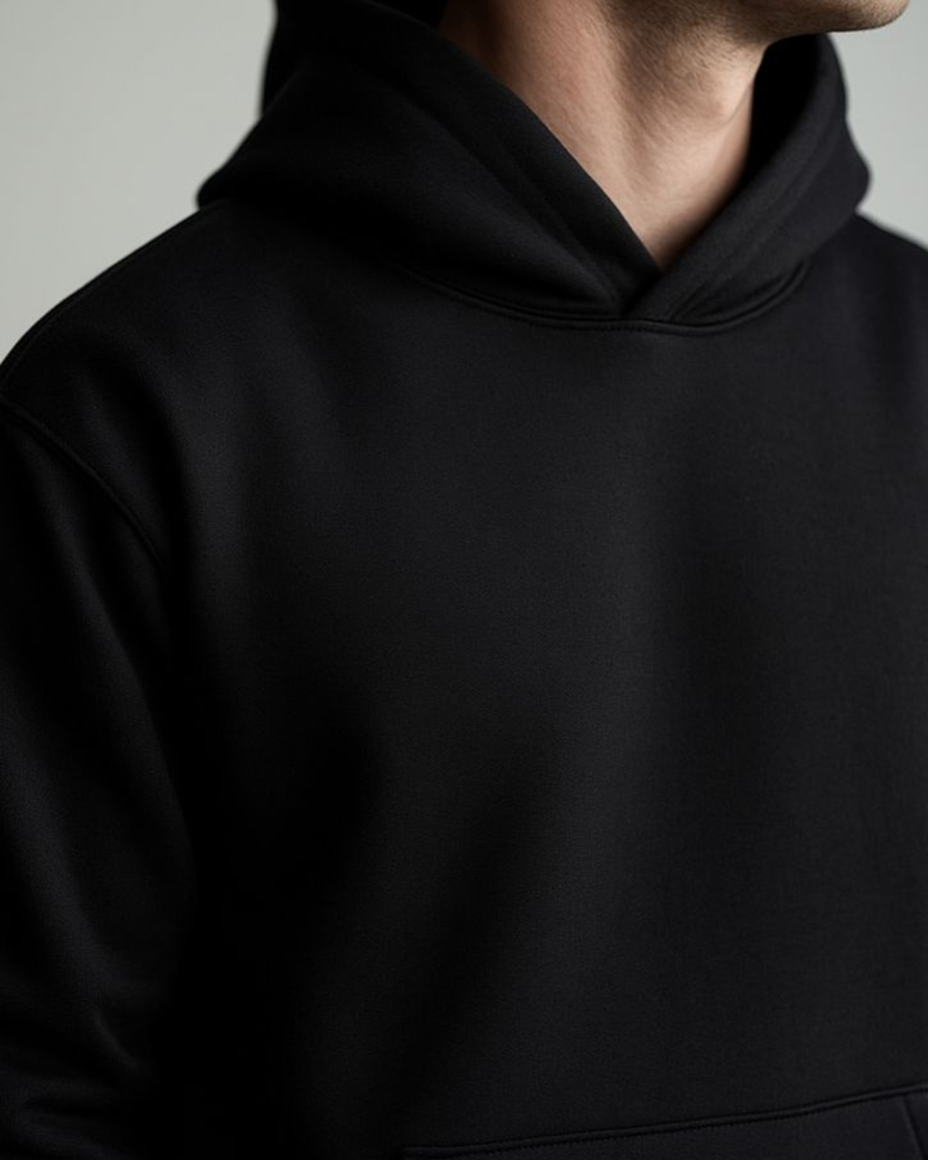 UNISEX OVERSIZED SOLID COLOR HOODIE