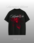 ALFA CHI TEE | BLACK