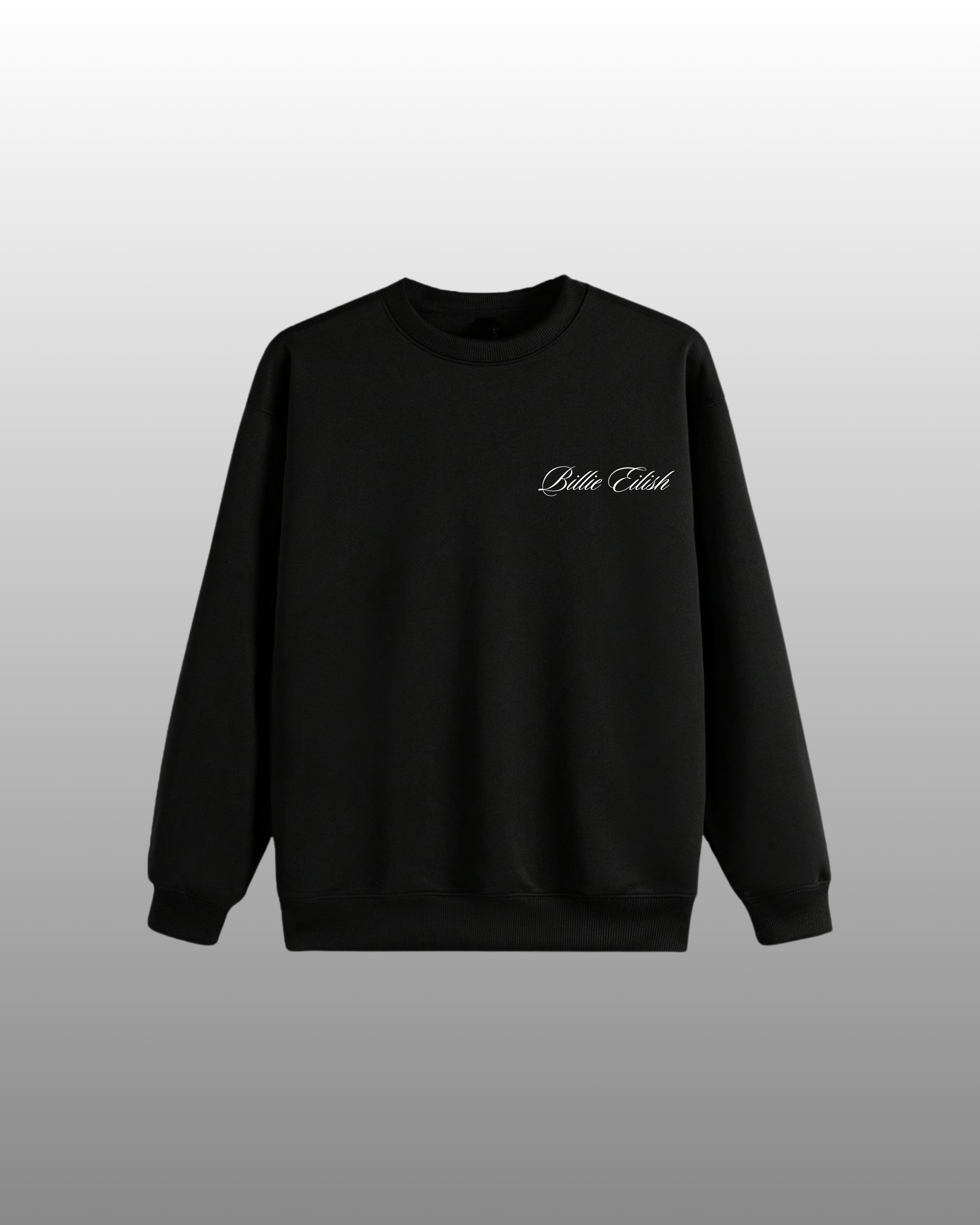 BILLIE EILISH -OCEAN EYES - SWEATSHIRT OVERSIZED