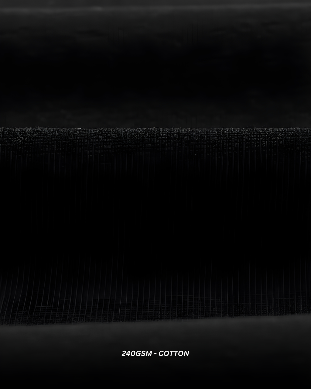 BLACK OVERSIZED T-SHIRT – 240 GSM