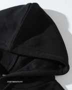 WHITE SIGIL ARC OVERSIZED HOODIE