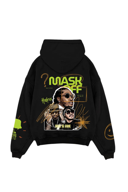 Future Mask Off Designed Oversized Hoodie