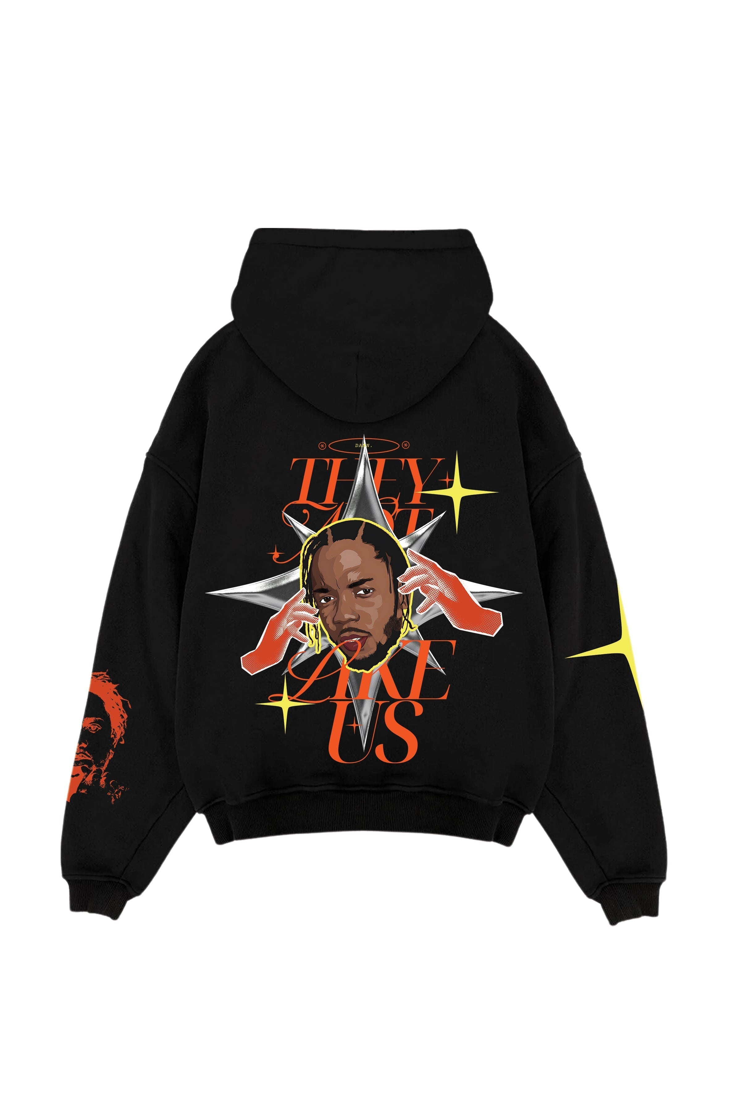 Kendrick Lamar Designed Oversized Hoodie