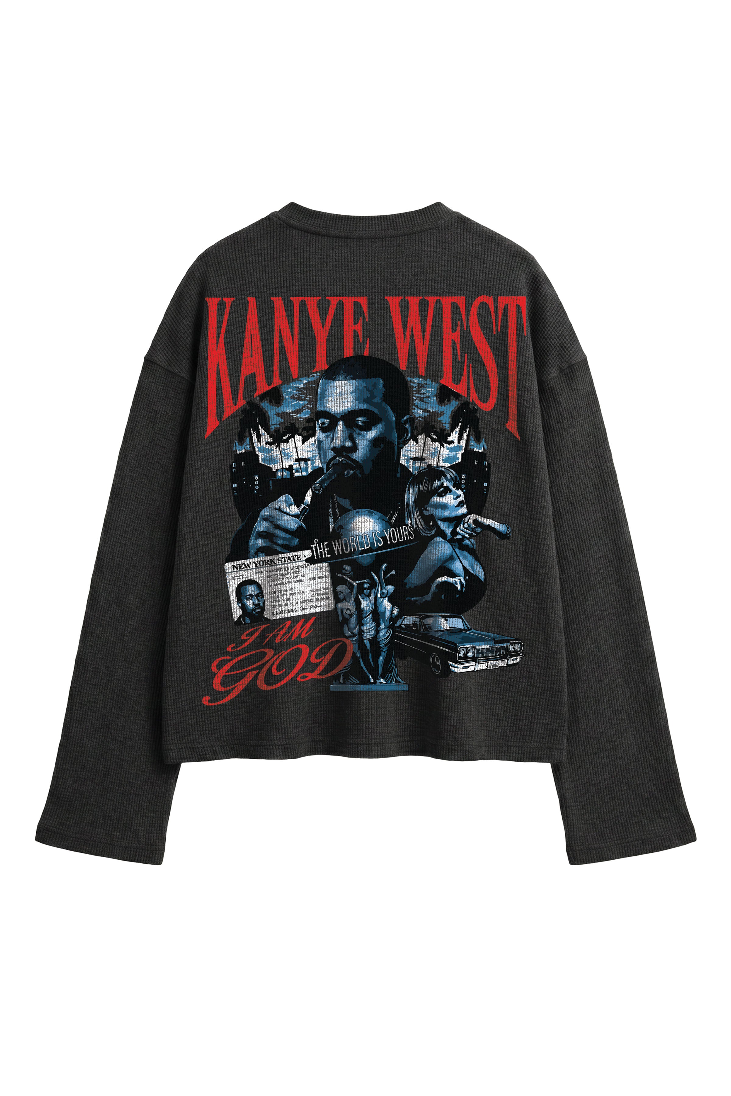 KANYE WEST WAFFLE TEE