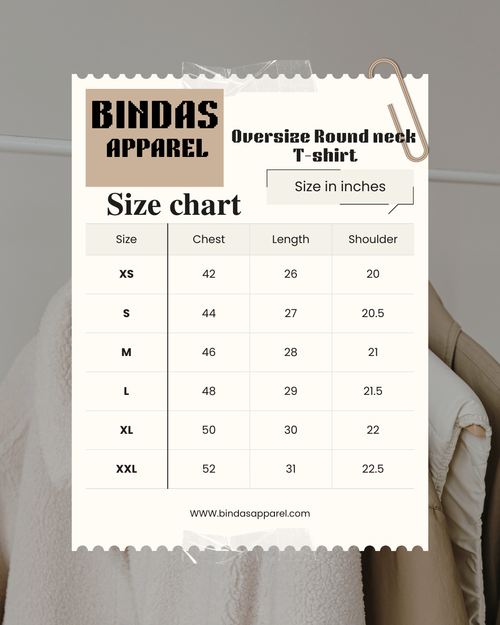 BINDAS OVERSIZE TEE