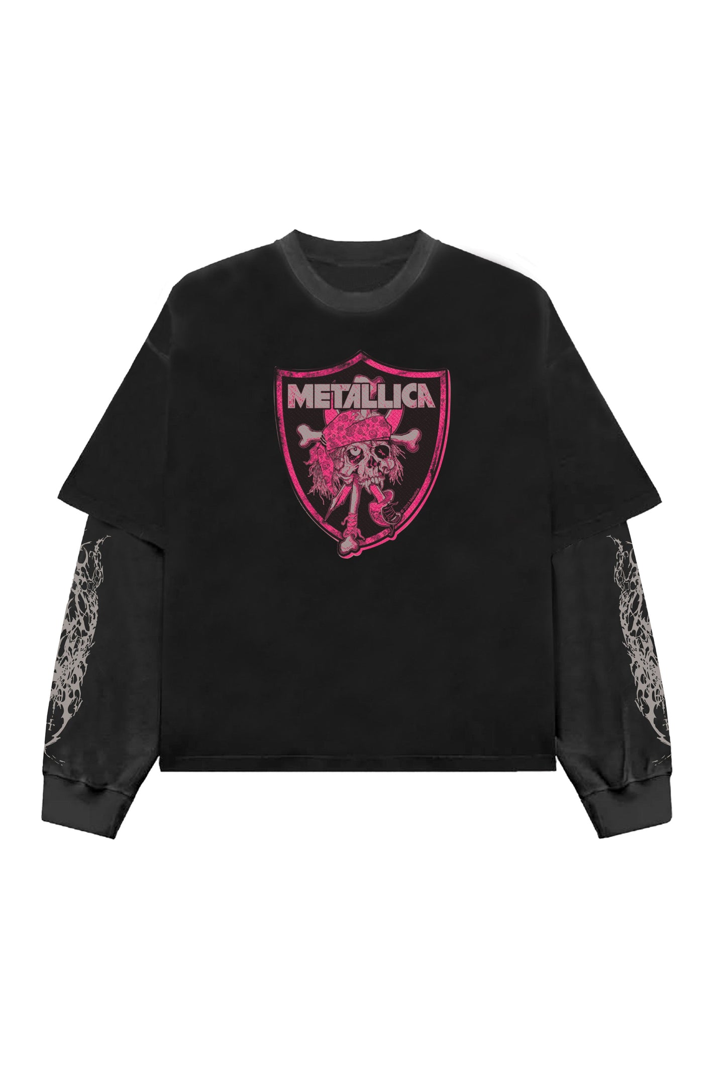 Metallica Designed LS Oversized Tee