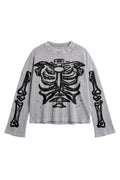 SKELETON WAFFLE TEE