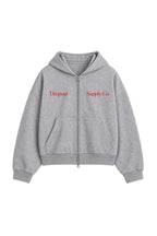DROPOUT ZIPPER HOOD
