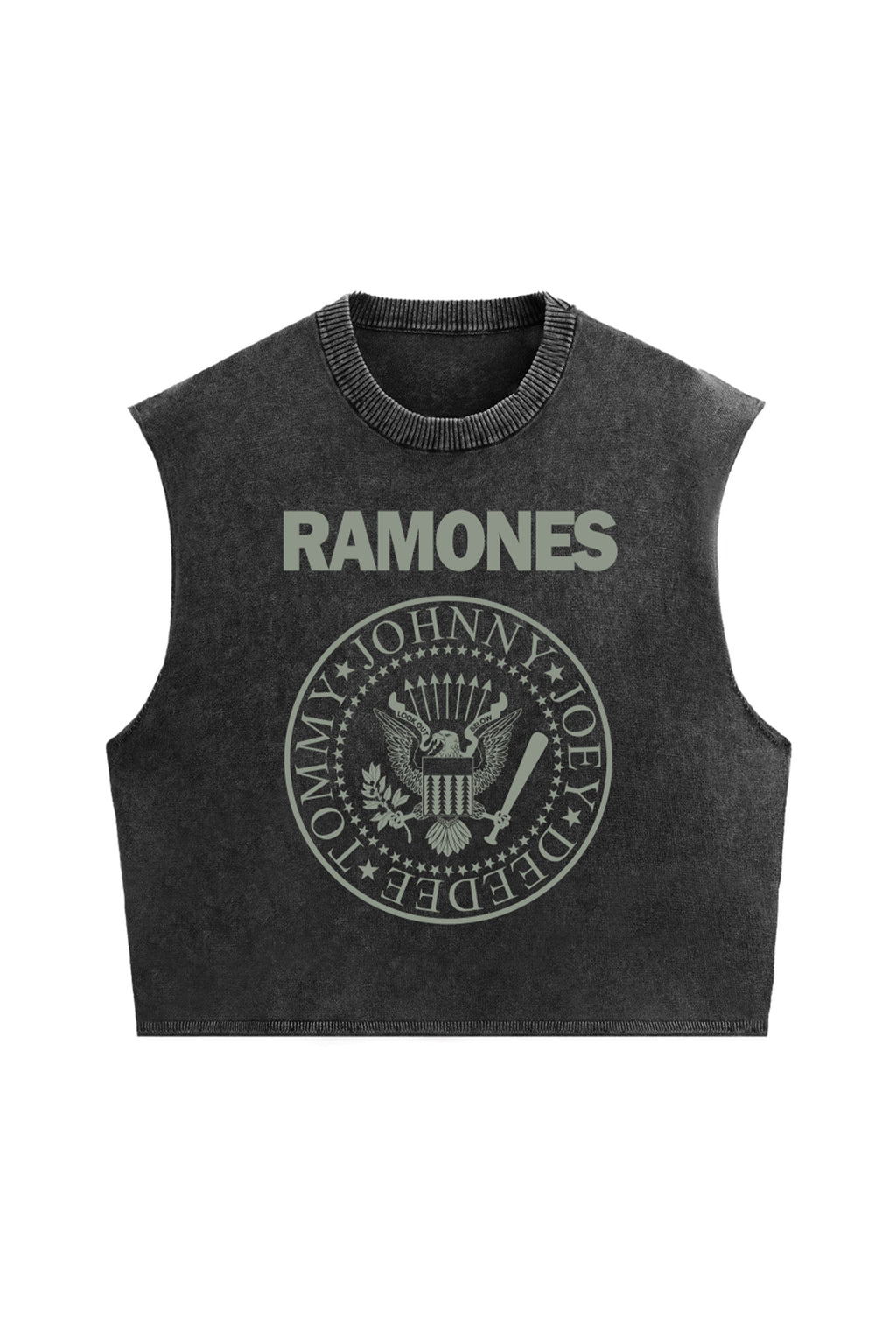 Ramones Designed Oversized Vest