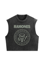 Ramones Designed Oversized Vest