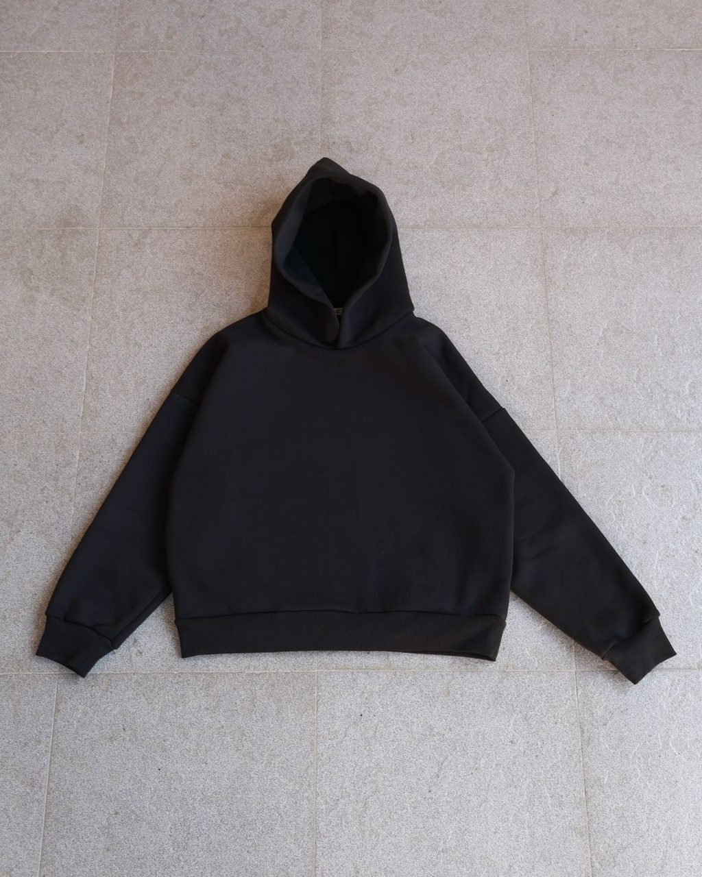 WHITE SIGIL ARC OVERSIZED HOODIE