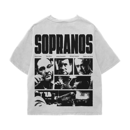 Sopranos White Oversized Tee