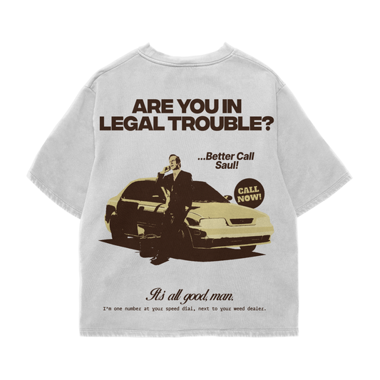 Goodman White Oversized tee