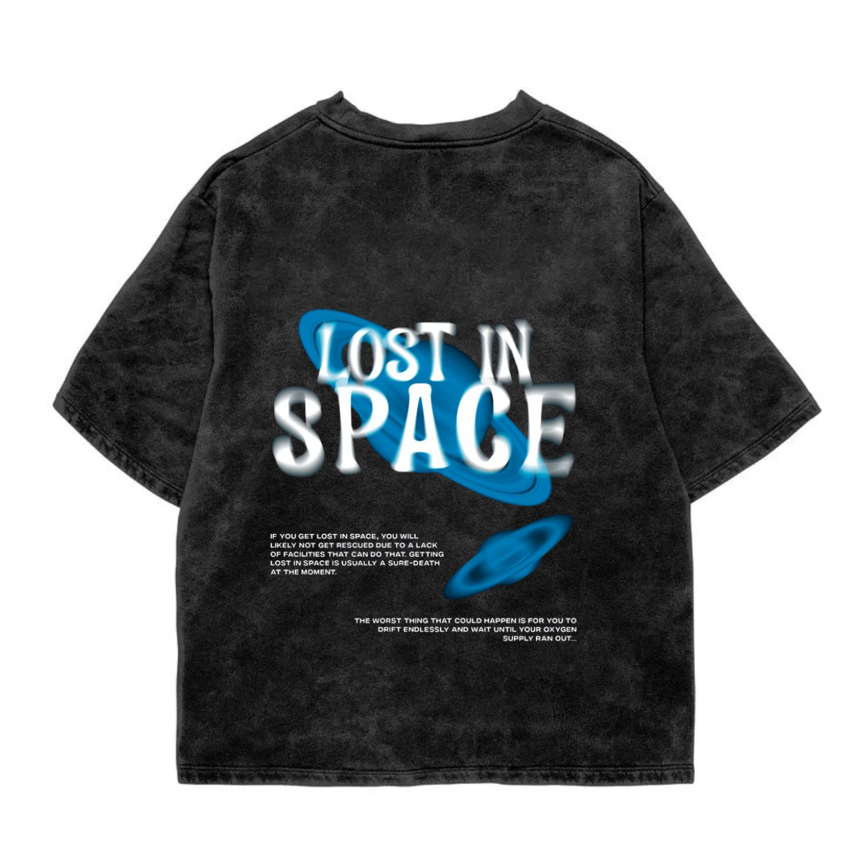 Lost in Space Acidwash Tee