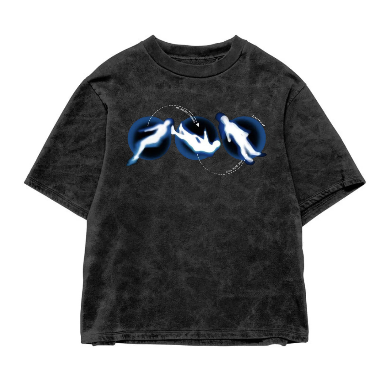 Lost in Space Acidwash Tee