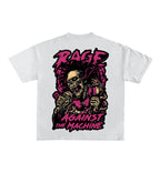 Rage Against The Machine Designed Oversized Tee