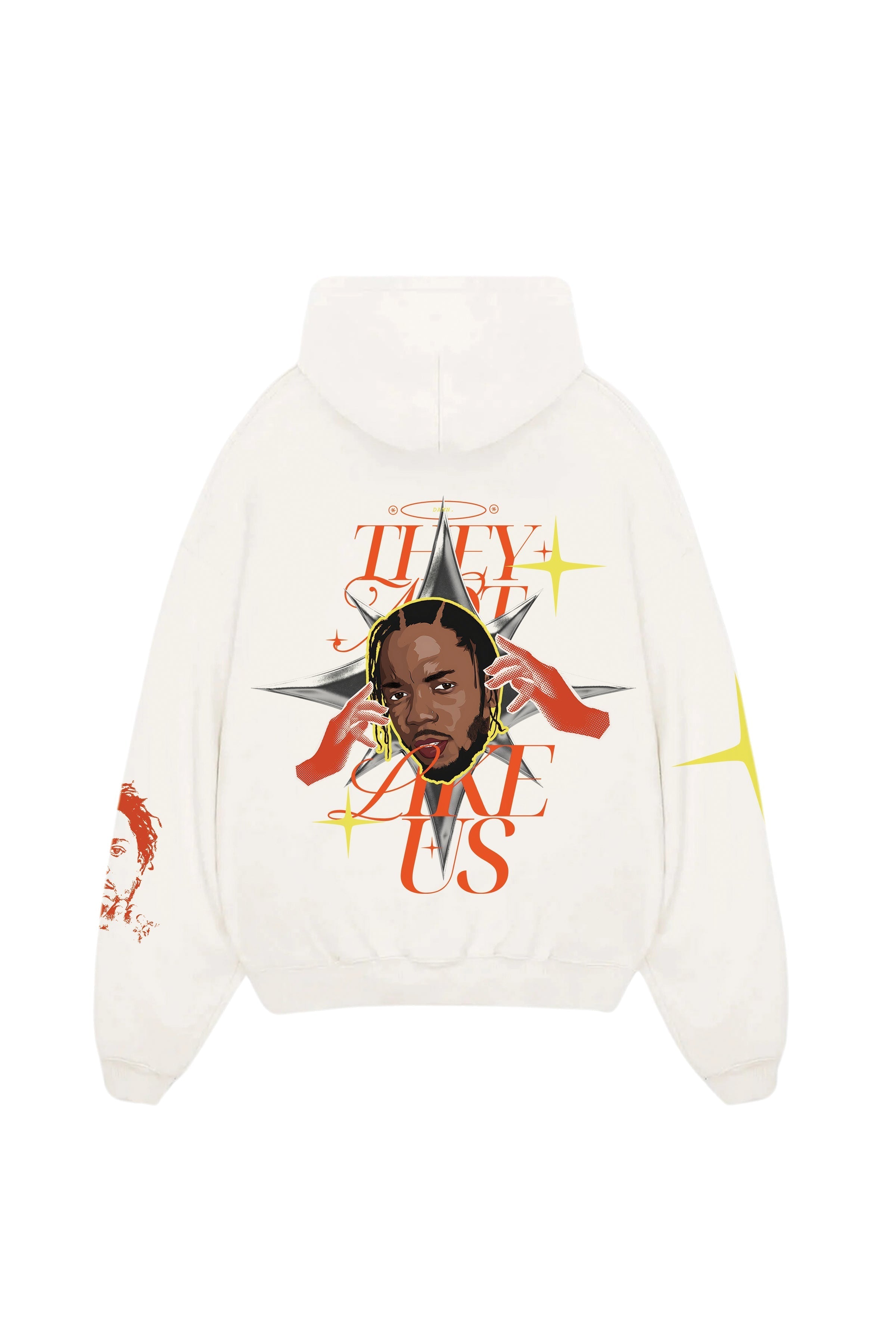 Kendrick Lamar Designed Oversized Hoodie