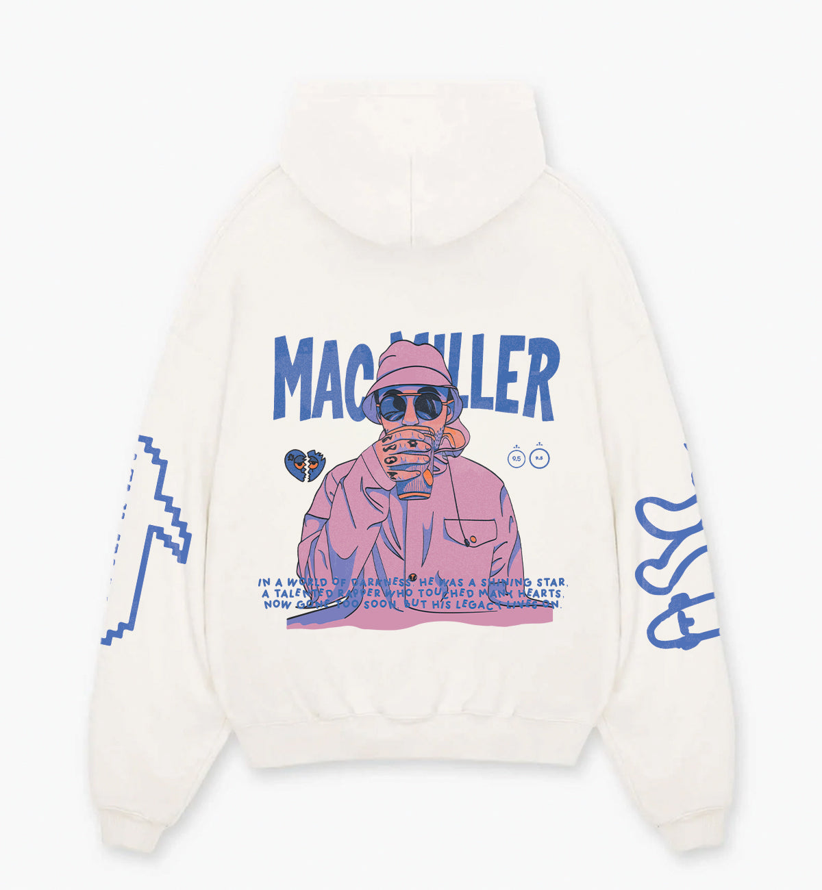 Mac Miller Designed Oversized Hoodie