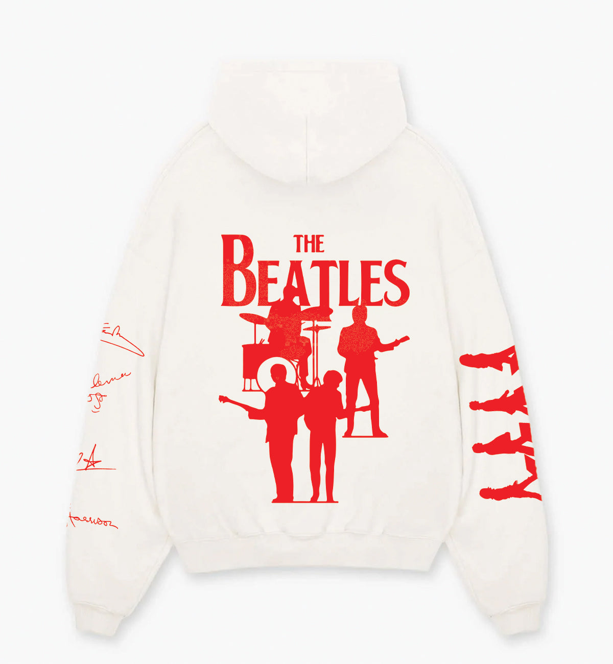 The Beatles Designed Oversized Hoodie