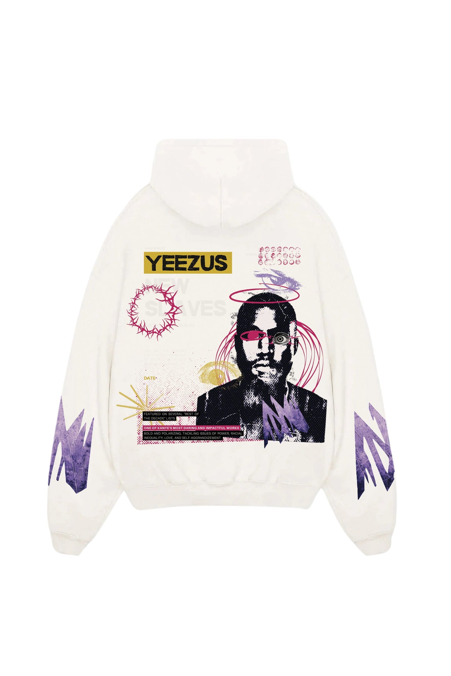 Yeezus Designed Oversized Hoodie