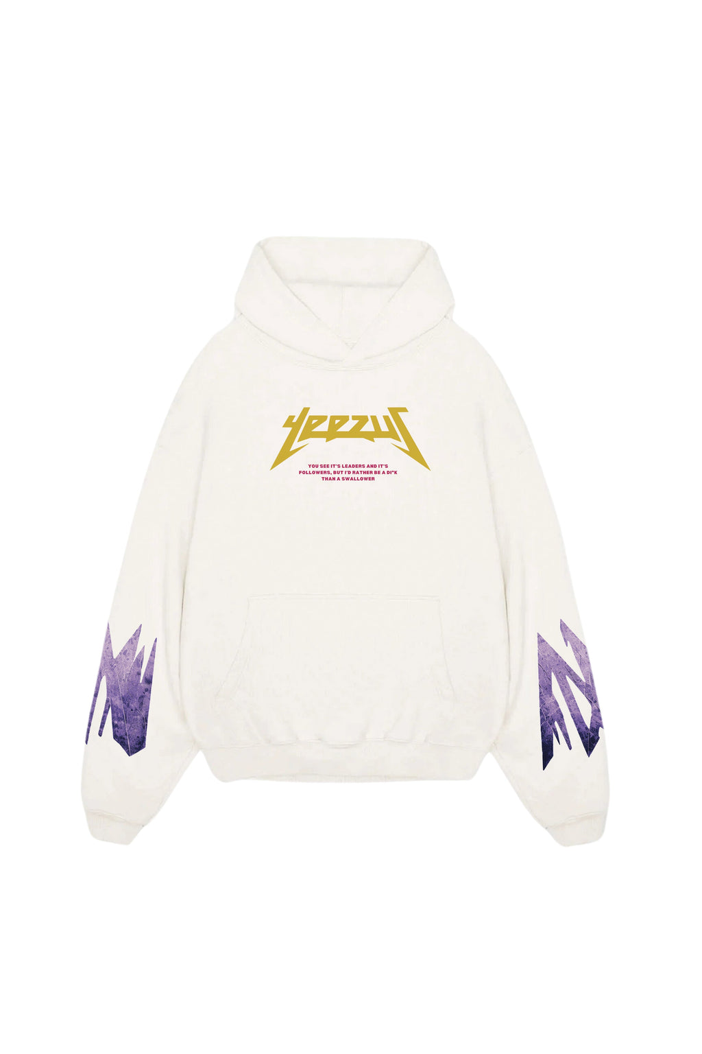 Yeezus Designed Oversized Hoodie