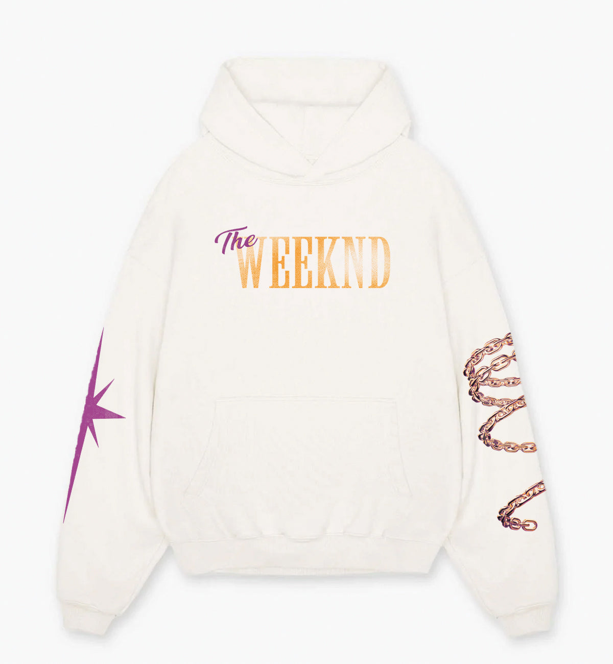 The Weeknd Designed Oversized Hoodie