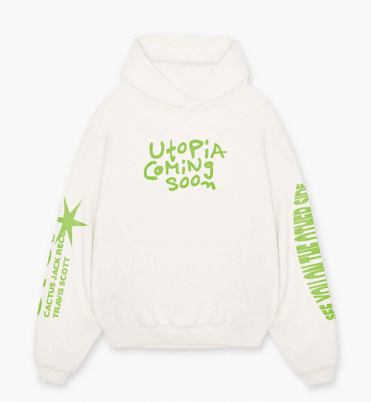 Utopia Designed Oversized Hoodie