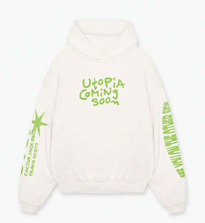 Utopia Designed Oversized Hoodie