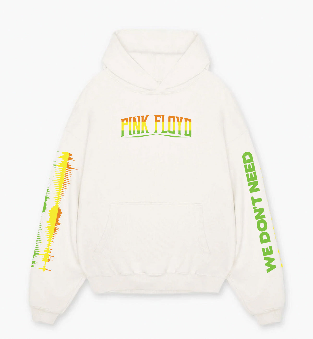 Pink Floyd Designed Oversized Hoodie