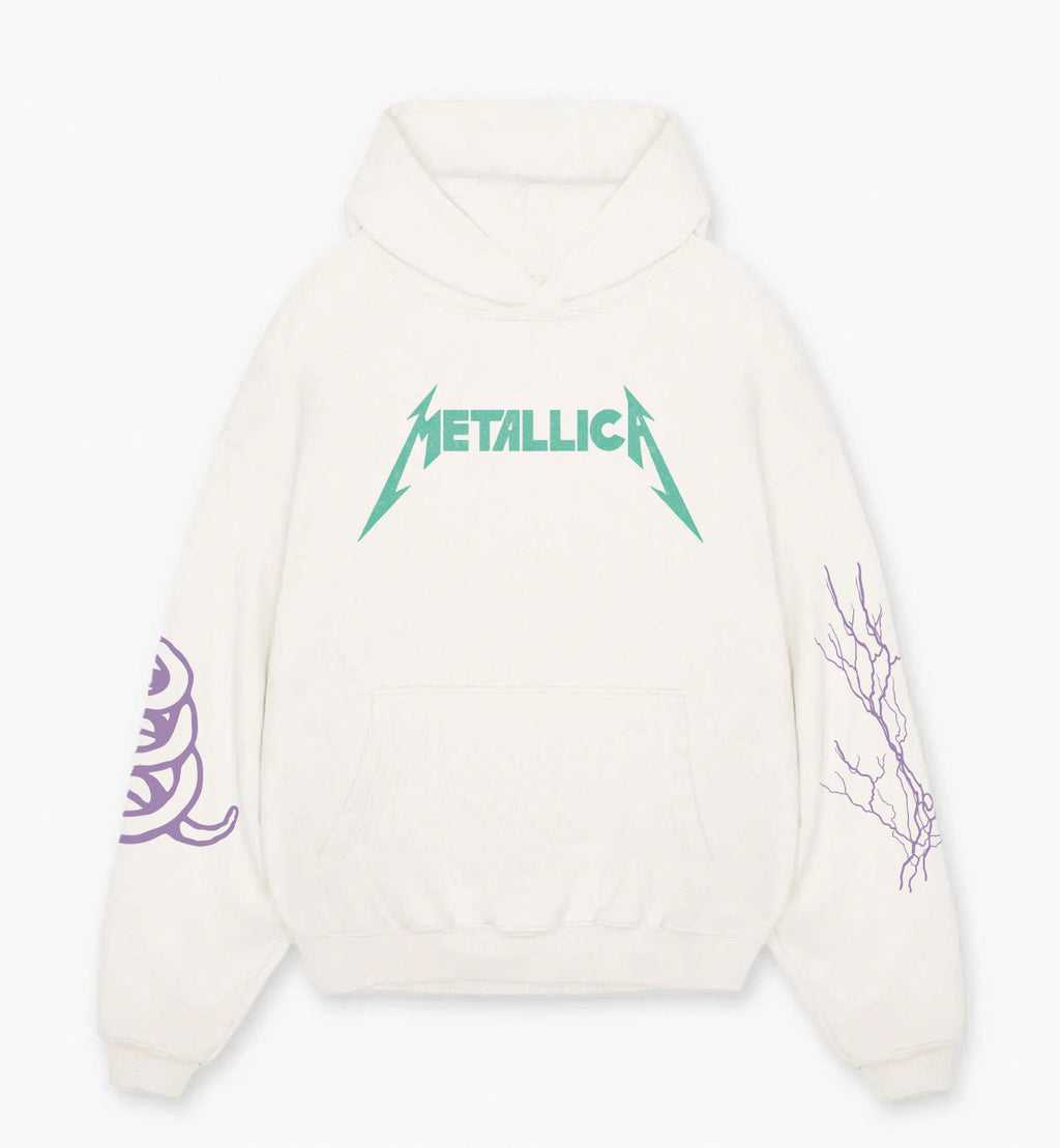 Metallica Designed Oversized Hoodie