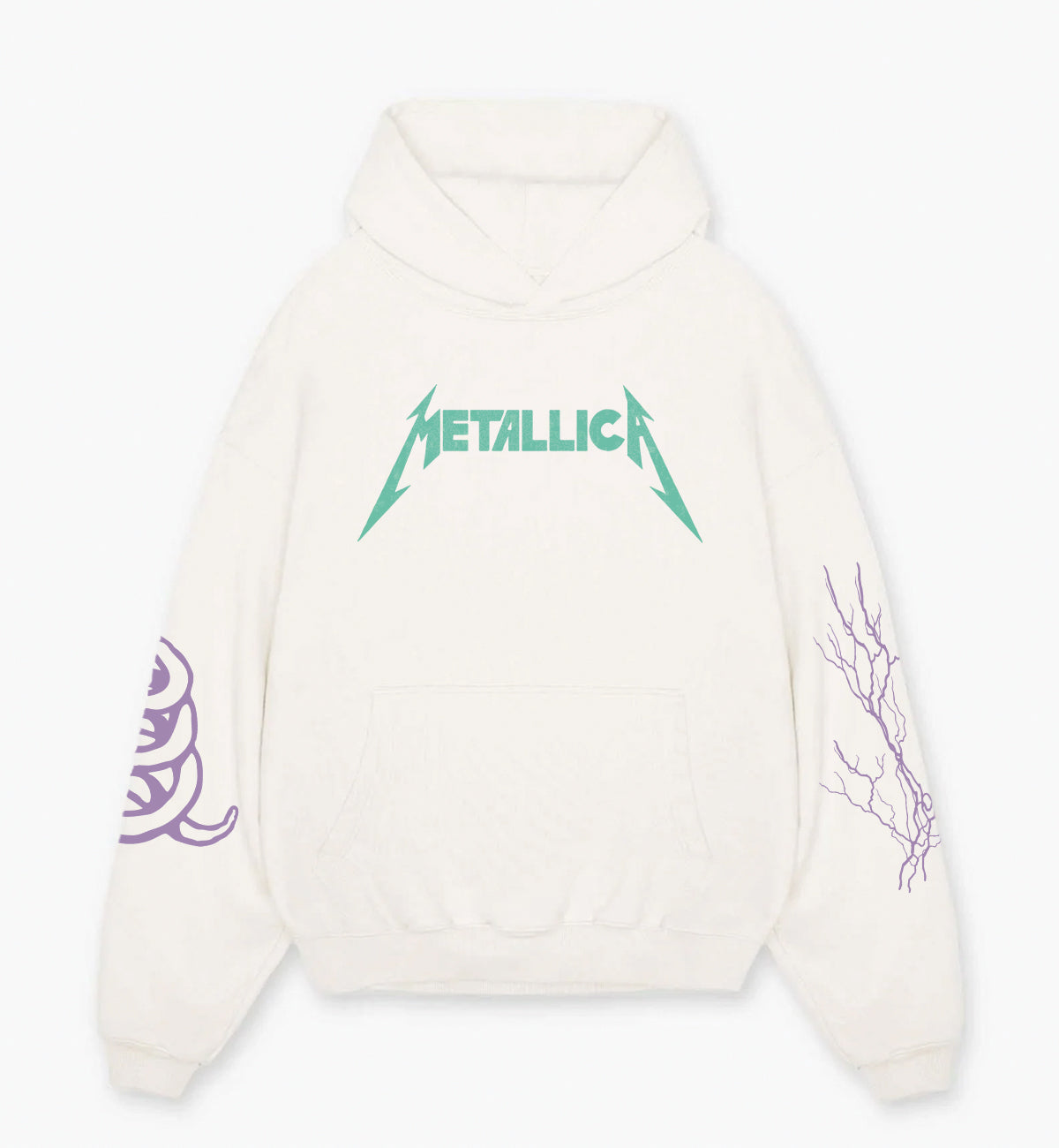 Metallica Designed Oversized Hoodie