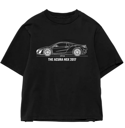 Acura Nsx Black Oversized Tee